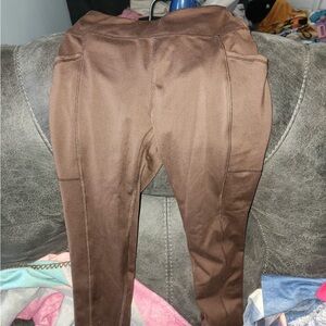 SO Chocolate Brown Leggings